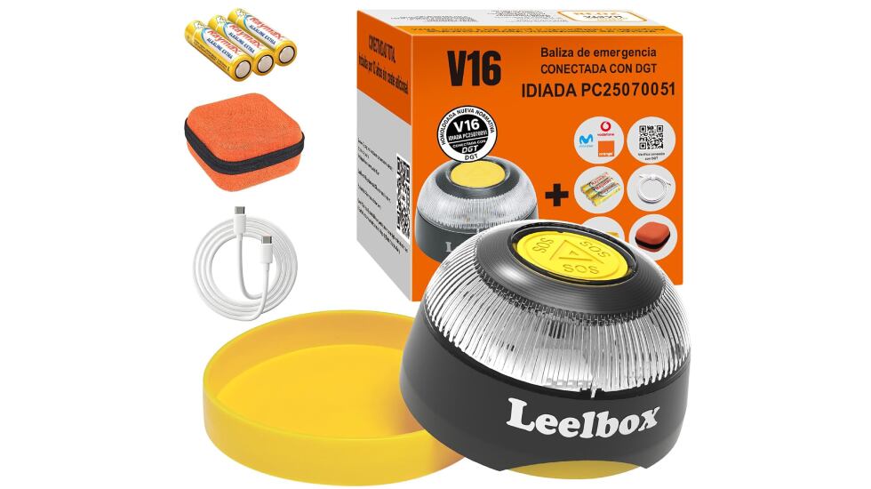 Baliza V16 con homologación con la DGT.