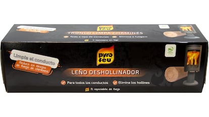 Este es el mejor leño deshollinador para chimeneas que se puede comprar en Amazon