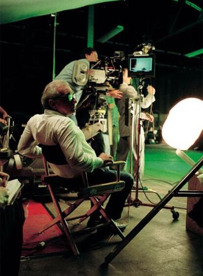 Martin Scorsese, durante el rodaje del largometraje<i>The Key to Reserva.</i>