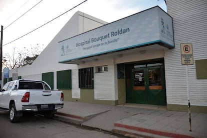 O Hospital Bouquet Roldán aonde chegou o casal com a menina falecida.