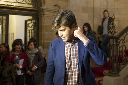 Adrián Varela en el Ayuntamiento