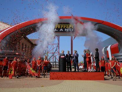 Inauguració de Ferrari Land.