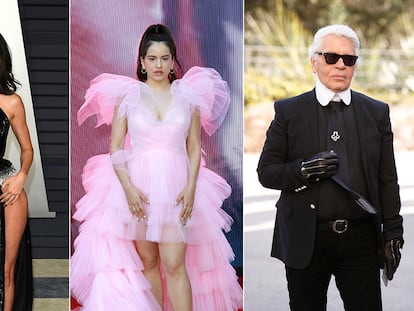 De Lagerfeld a Rosalía: 10 ideas para disfrazarte de personaje de moda (con sus trucos de maquillaje)