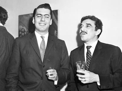 Mario Vargas Llosa y Gabriel García Márquez, en Lima (Perú) en 1967.