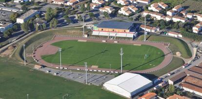 Complejo deportivo de Saint-Martin-de-R&eacute;.