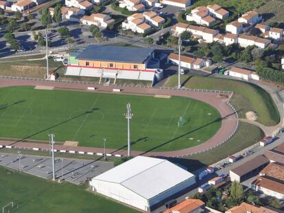 Complejo deportivo de Saint-Martin-de-R&eacute;.