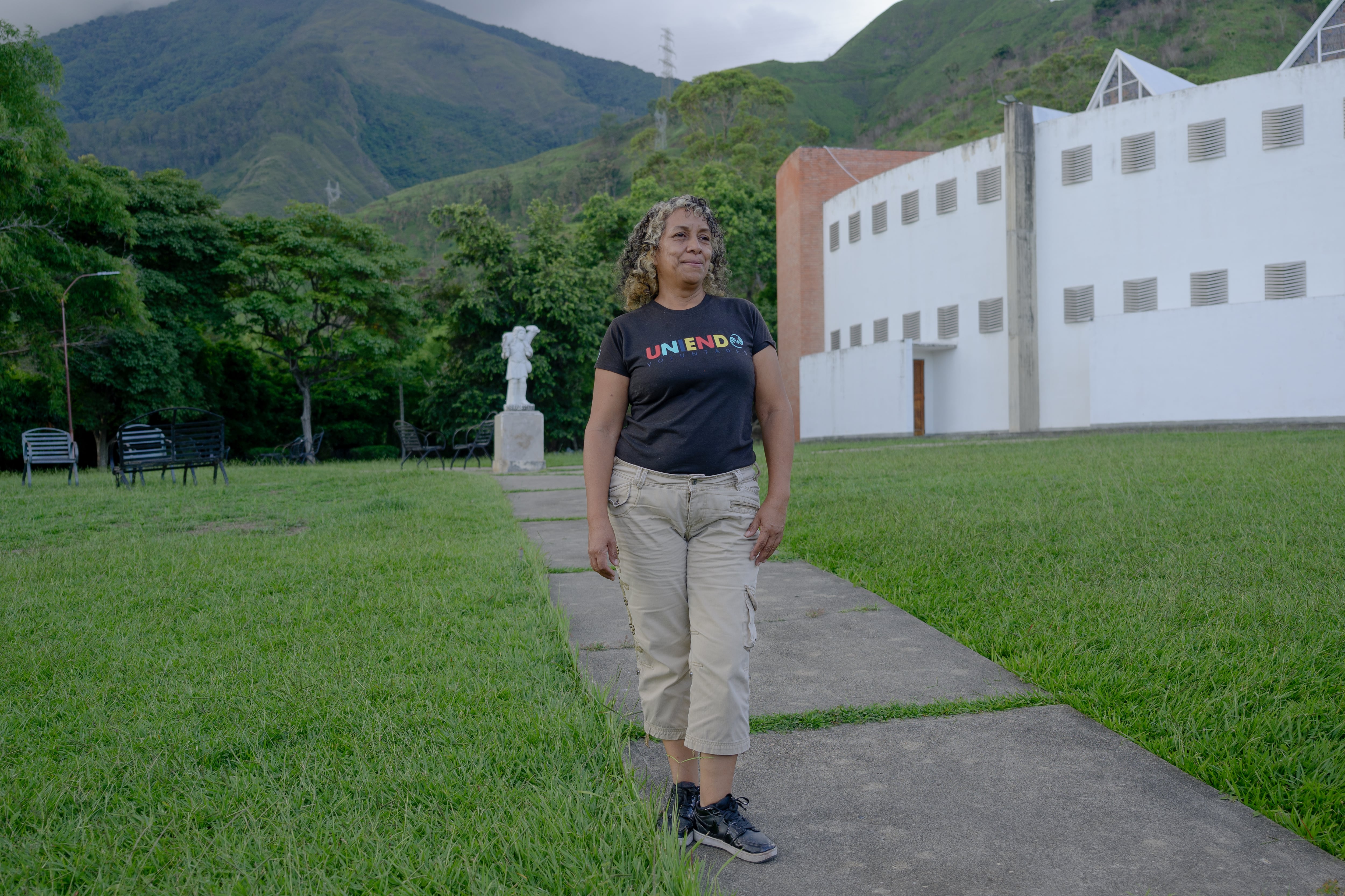 Tamara Almeida en la Universidad Monteávila.