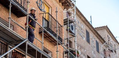 Rehabilitación de una vivienda en Toledo.