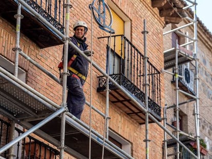 Rehabilitación de una vivienda en Toledo.