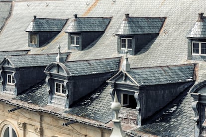 Las buhardillas del Palacio de La Granja para sirvientes. Cuanto más arriba estaban, menos categoría tenían sus ocupantes en el escalafón de palacio.