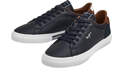 Vista de las zapatillas de Pepe Jeans con descuento en Amazon.