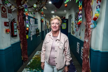 Montserrat Pérez, directora del colegio Ponce de León, en Madrid. 