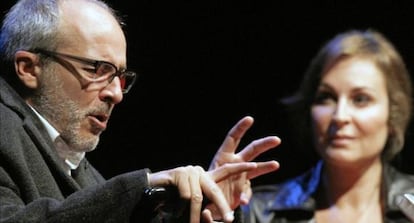 F. Guillén Cuervo y Ana Milán en un momento de 'El diario de Adán y Eva'.