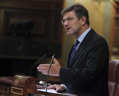 El ministro de Justicia, Rafael Catalá.