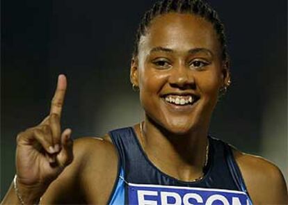 Marion Jones ser quien era en la pista antes de su maternidad.