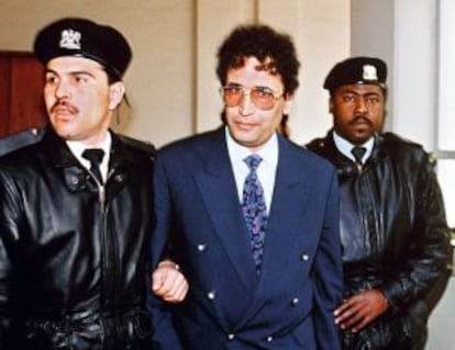 Abdelbaset Al Mohmet al Megrahi, terrorista libio al que se imputa el atentado de Lockerbie. 