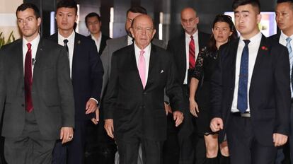 El secretario de Comercio de EE UU, Wilbur Ross