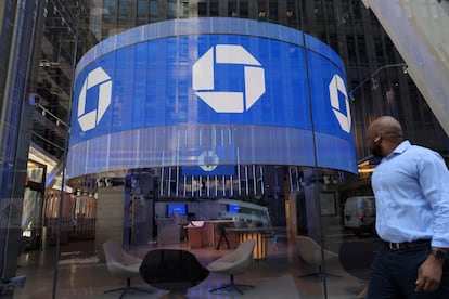 Una oficina de Chase Bank, perteneciente a JPMorgan, en Nueva York.