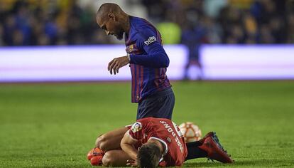 Boateng, durante la Supercopa Catalunya.