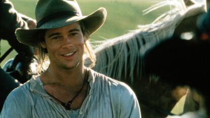 Brad Pitt en una escena de 'Leyendas de pasión'.