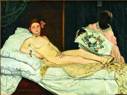 &#039;Olympia&#039; de Edouard Manet.
