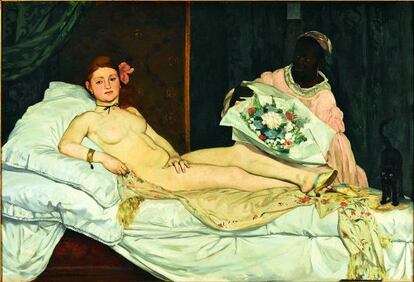 &#039;Olympia&#039; de Edouard Manet.