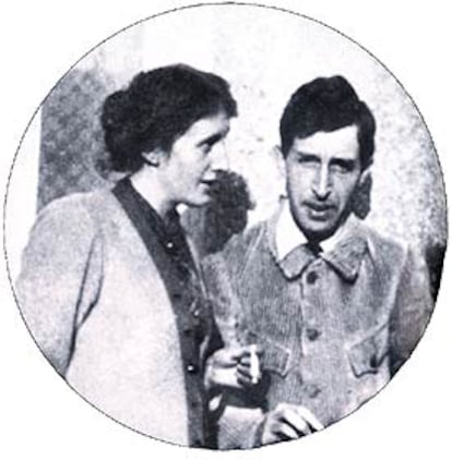 Virginia y Leonard Woolf. Fotografía incluidas en la biografía <i>Virginia Woolf</i> (Lumen), de Quentin Bell.