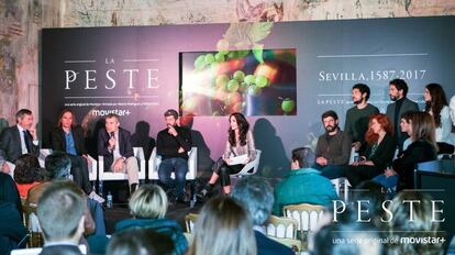 Presentación de la serie 'La Peste', producida por Movistar +.