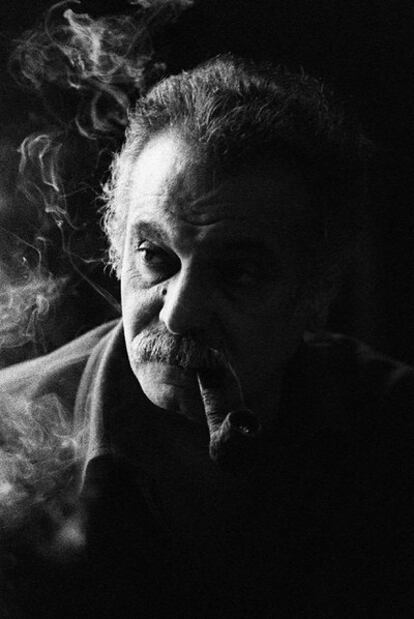 Georges Brassens, fotografiado en 1972 en París.