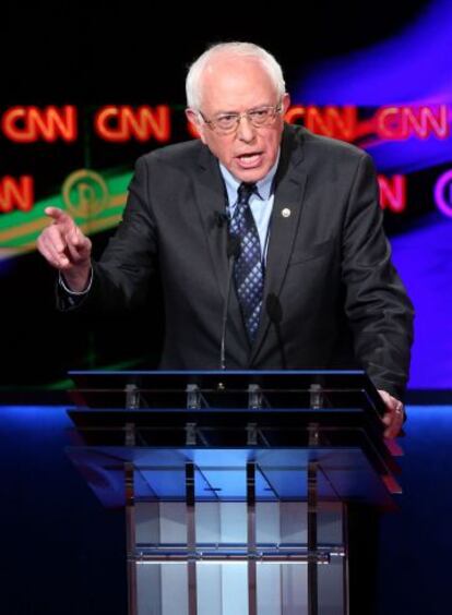 El candidato a las primarias dem&oacute;cratas, Bernie Sanders.