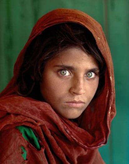 'La nena afganesa', portada de 'National Geographic' al juny del 1985.