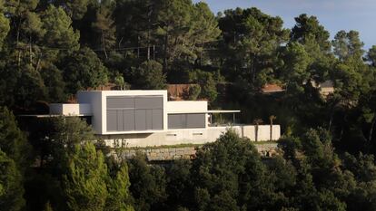 Una vivienda en una urbanización de Matadepera.