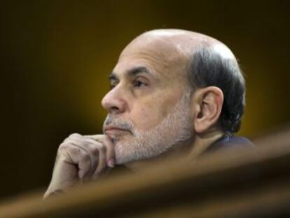 El presidente de la Reserva Federal (Fed), Ben Bernanke