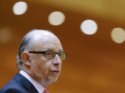 El ministro de Hacienda, Cristóbal Montoro. EFE/Archivo