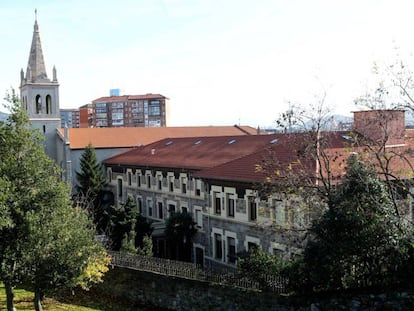 Vista actual del colegio salesiano de Deusto (Bilbao). 