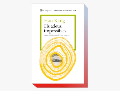Portada de 'Els adeus impossibles', de Han Kang.