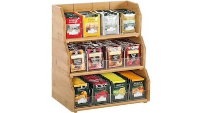 Organizadores de bolsas de té.