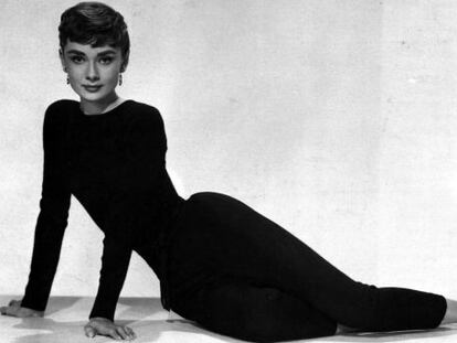 Audrey Hepburn en una imagen publicitaria de 'Sabrina', 1954, fotografiada por Bud Fraker.