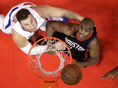 Blake Griffin y Chris Paul.