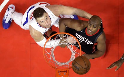 Blake Griffin y Chris Paul.