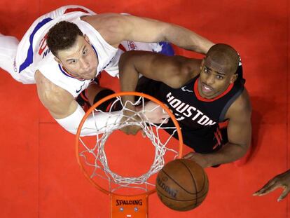 Blake Griffin y Chris Paul.