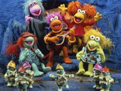 Los personajes de 'Fraggle Rock'.