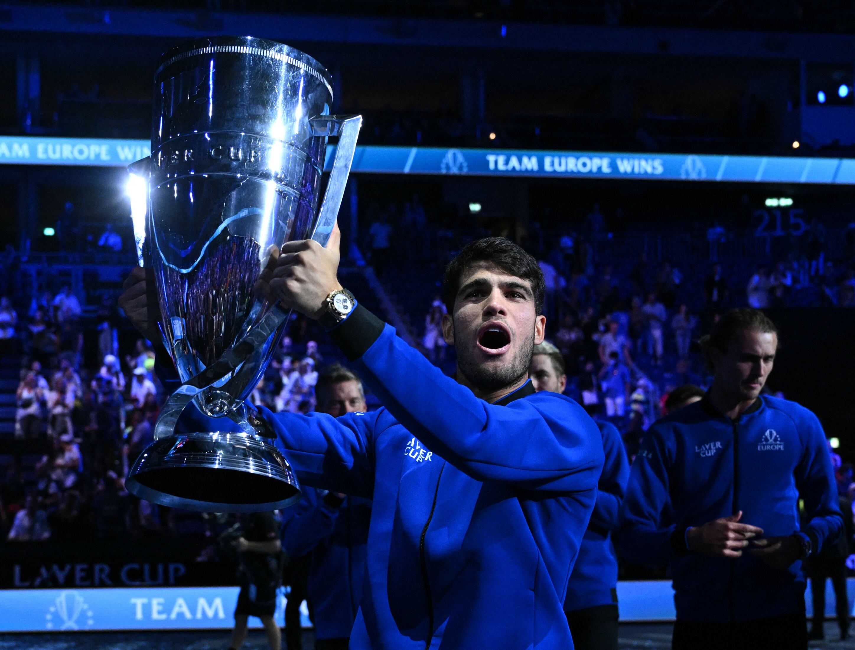 Alcaraz se gana el aplauso de Federer