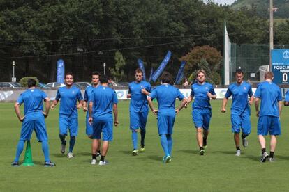 La Real ha iniciado en Zubieta su preparación para la nueva temporada.