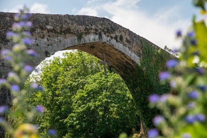 Puente romano de Cangas de Onís en Asturias