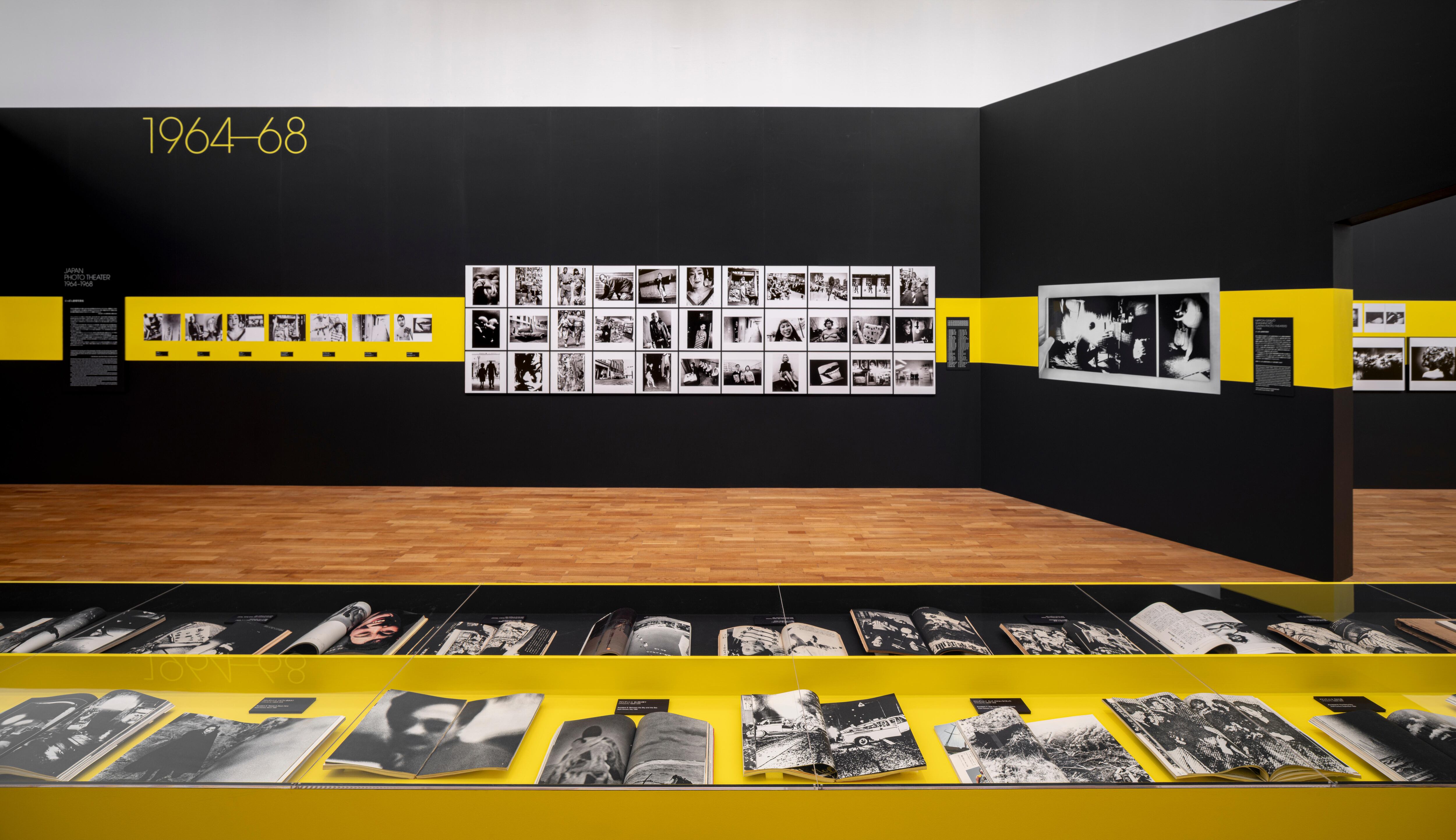 Una de las salas de la retrospectiva de Daido Moriyama, en Kioto.