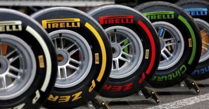 Neum&aacute;ticos Pirelli en el circuito de Spa-Francorchamps en B&eacute;lgica