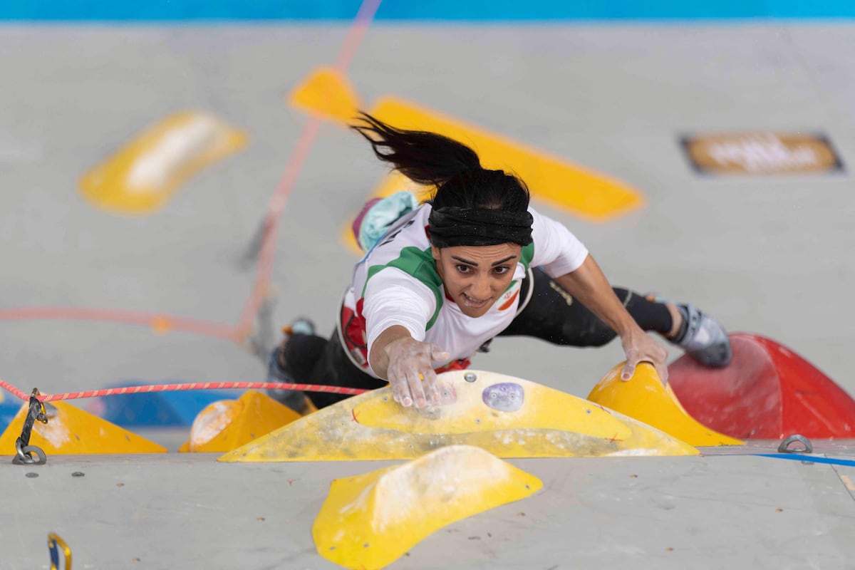 Iranian climbing climbing