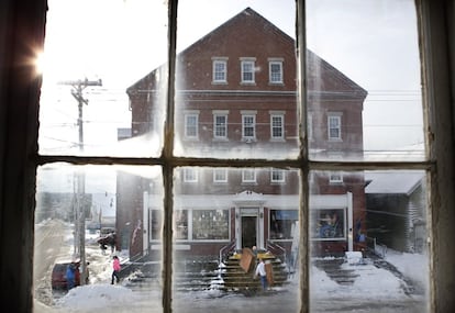 Maine Prison store, tienda en la que se venden los muebles hechos por los internos de la prisión en Thomaston, Maine.