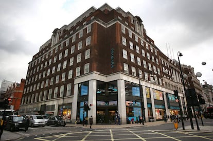 Edificio de Oxford Street, Londres. Pontegadea lo compró en 2015